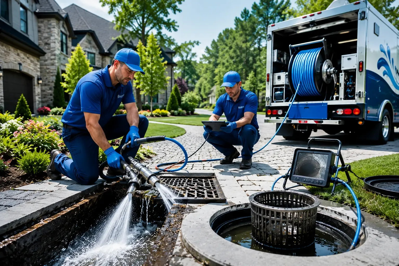 Local outdoor drain cleaning professionals in Orange, TX