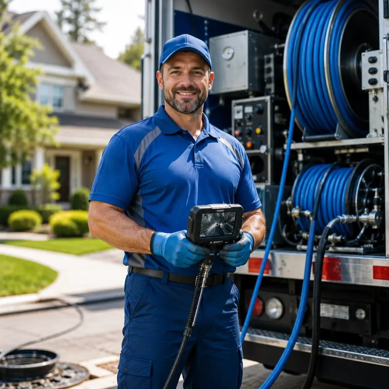 Local outdoor drain cleaning specialists in Orange, TX